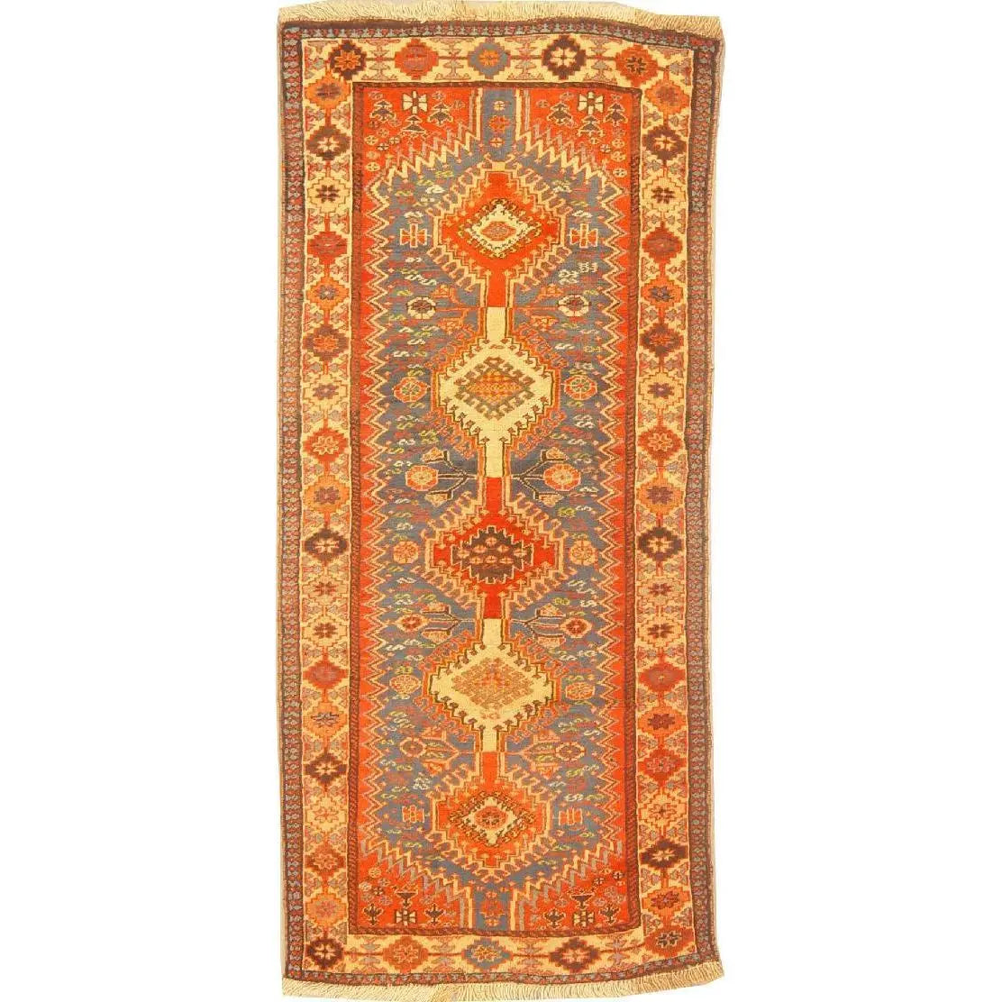One Of The Kind Persian Yalameh Rug 6'6" x 2'10"